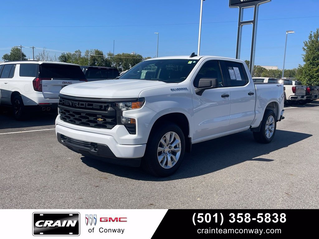Used 2024 Chevrolet Silverado 1500 Custom AWD/4WD image 1