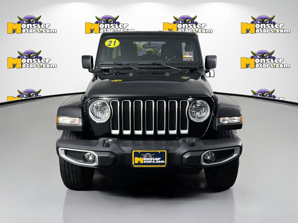Used 2021 Jeep Wrangler Unlimited Sahara image 2
