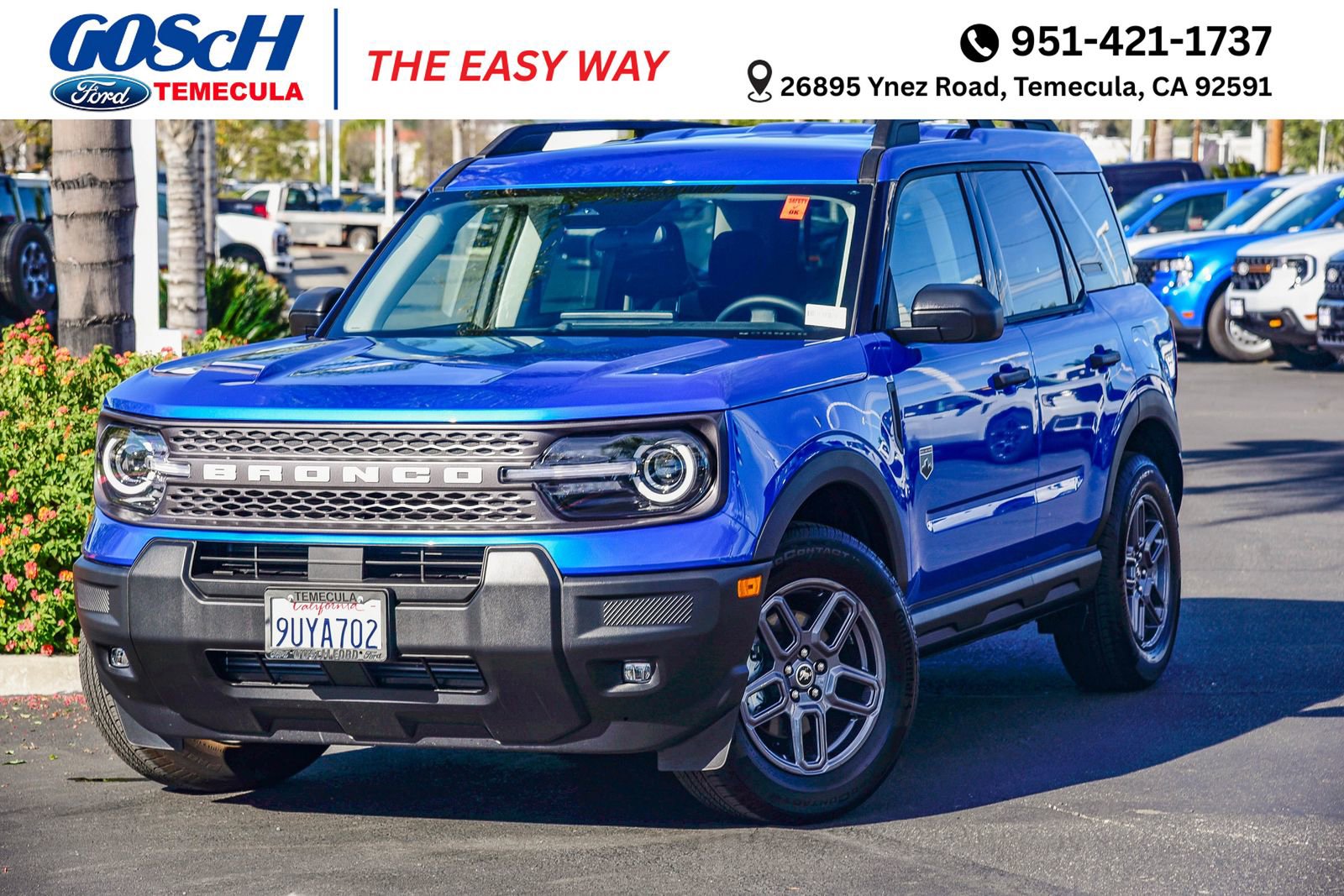 Used 2025 Ford Bronco Sport Big Bend w/ Convenience Package