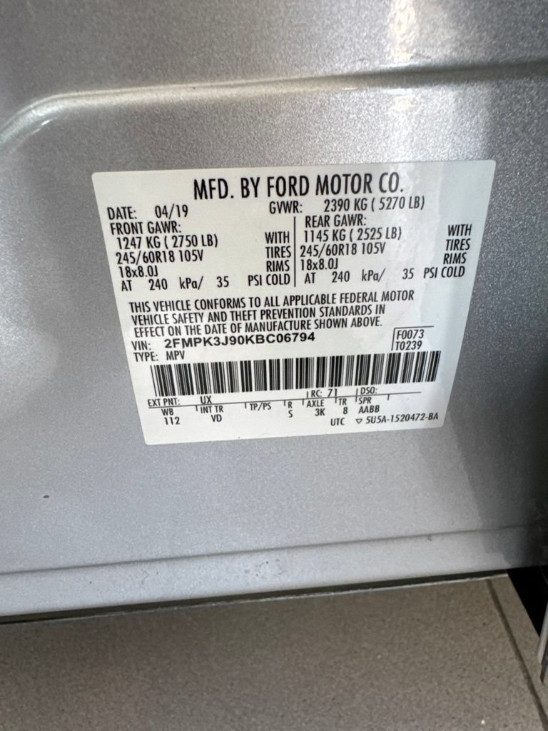 Used 2019 Ford Edge SEL FWD image 19