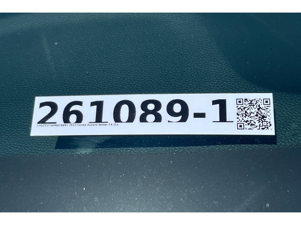 Certified 2023 Honda Accord EX image 21
