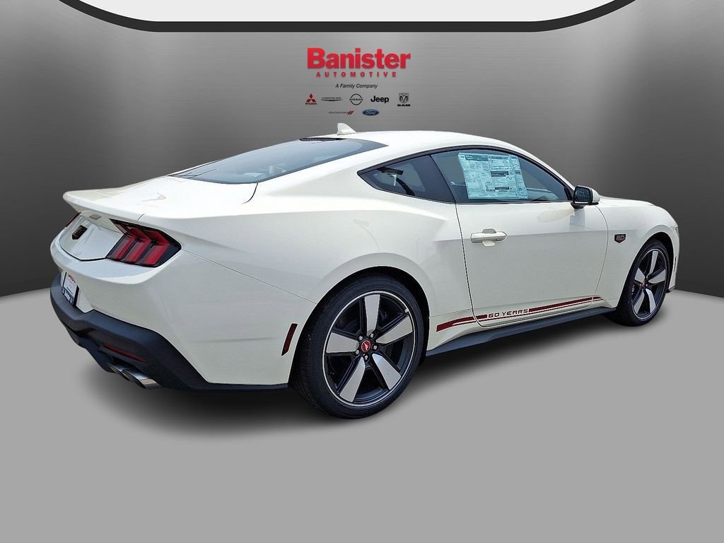New 2025 Ford Mustang GT Premium w/ 60th Anniversary Package image 3