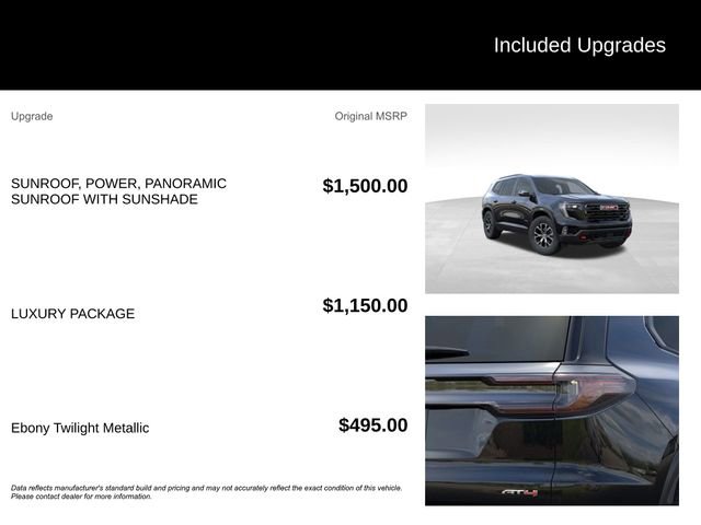 New 2026 GMC Acadia AT4 w/ Luxury Package image 5