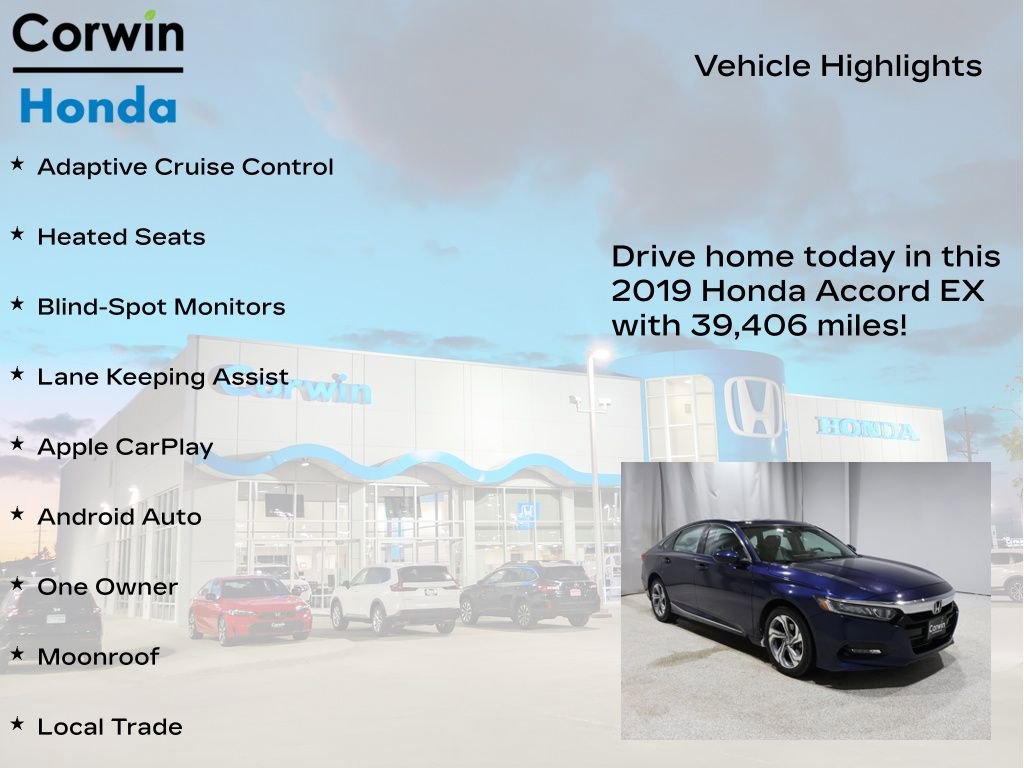 Used 2019 Honda Accord EX image 6