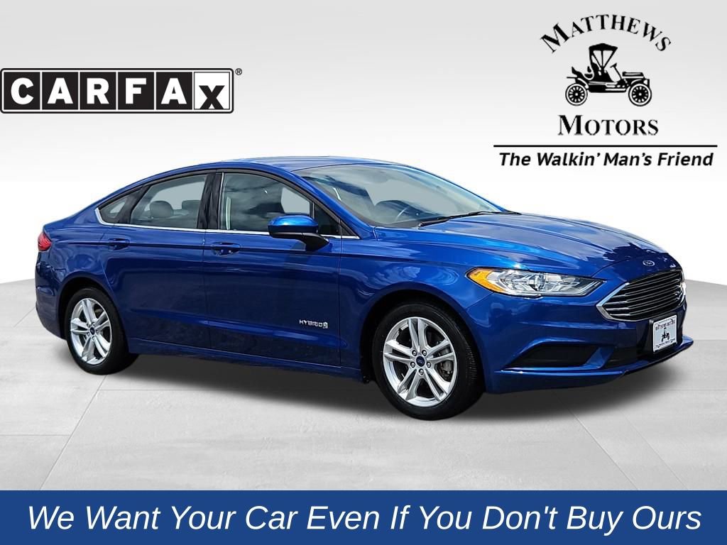 Used 2018 Ford Fusion S