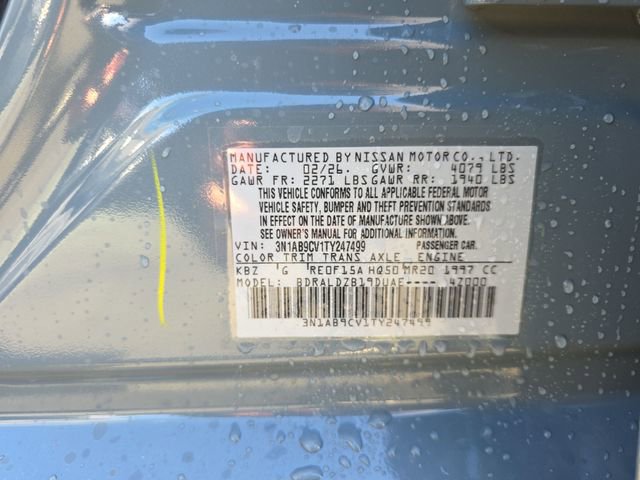 New 2026 Nissan Sentra SV w/ SV Convenience Package image 16