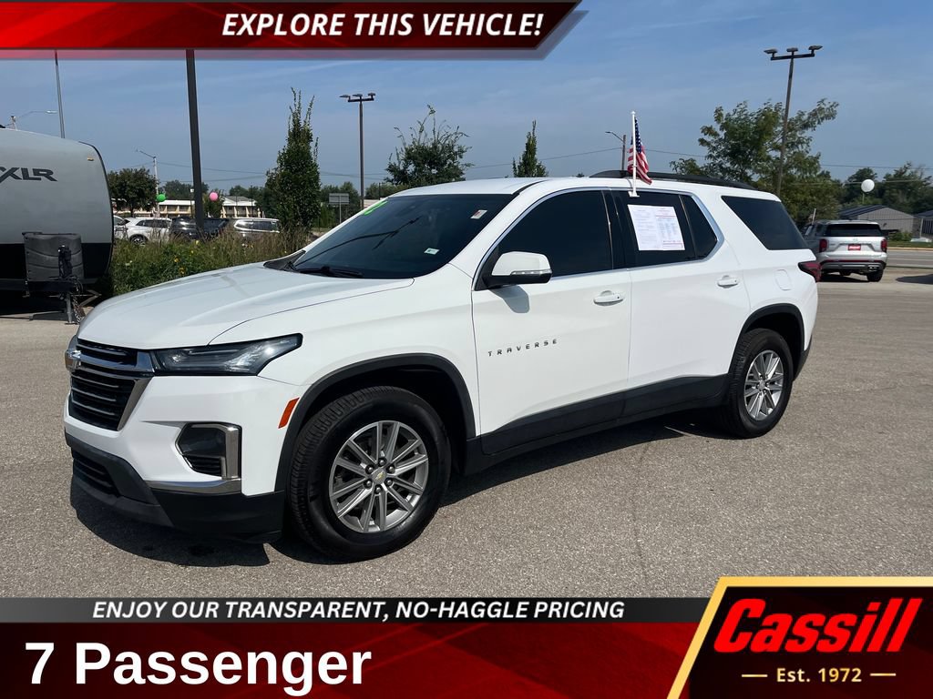 Used 2022 Chevrolet Traverse LT