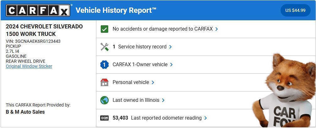 Used 2024 Chevrolet Silverado 1500 W/T w/ WT Convenience Package image 20