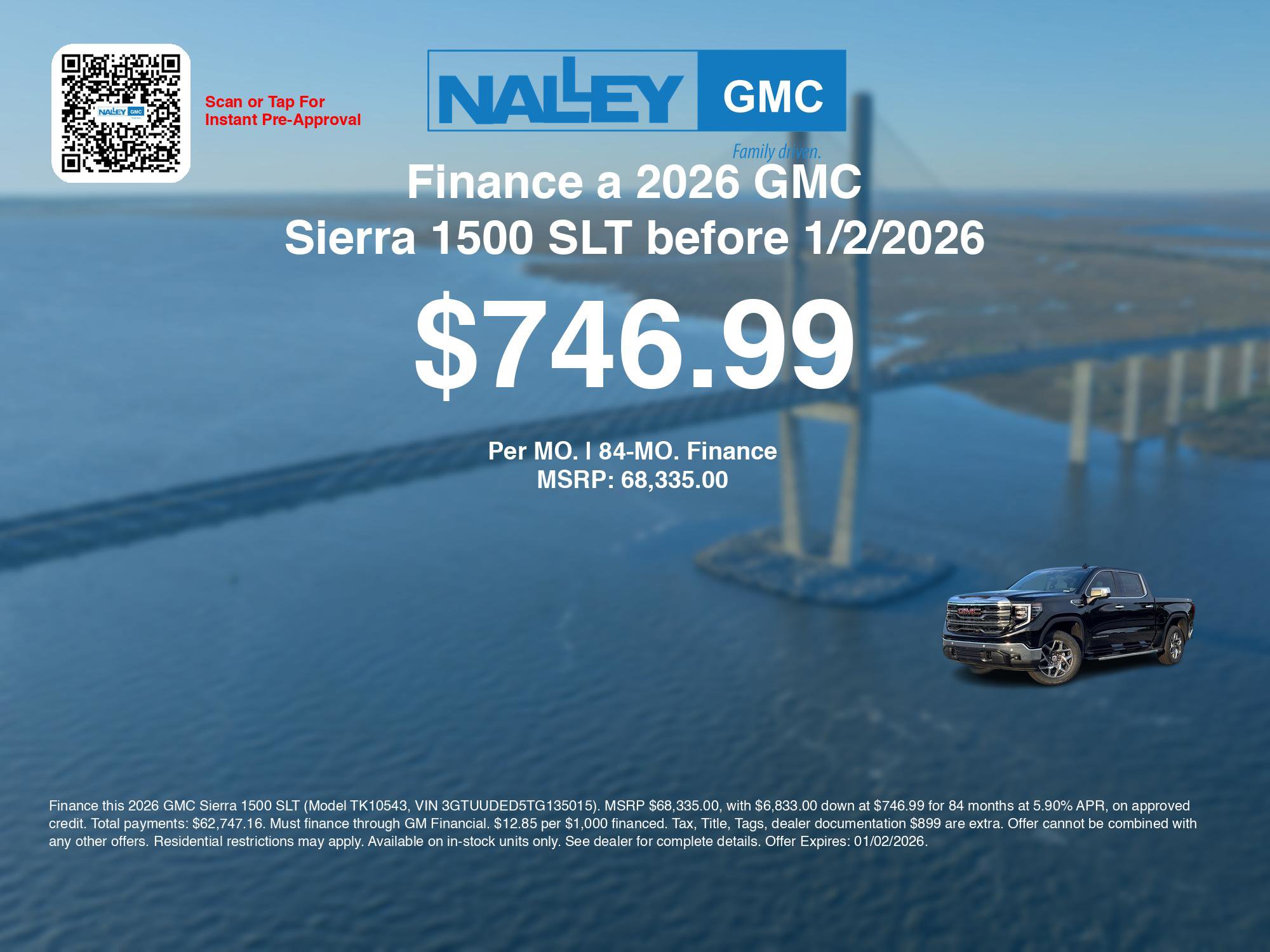 New 2026 GMC Sierra 1500 SLT w/ SLT Premium Plus Package image 7