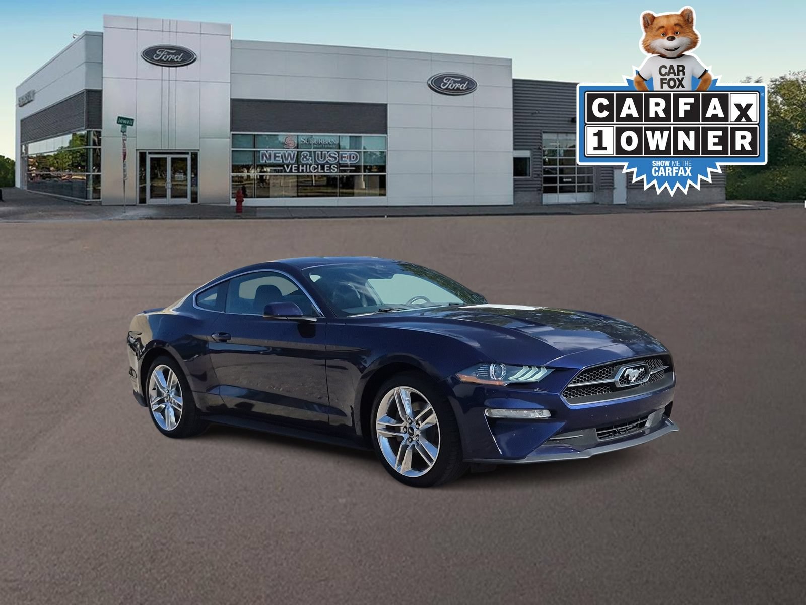 Used 2020 Ford Mustang Premium w/ Ford Safe & Smart Package RWD image 2