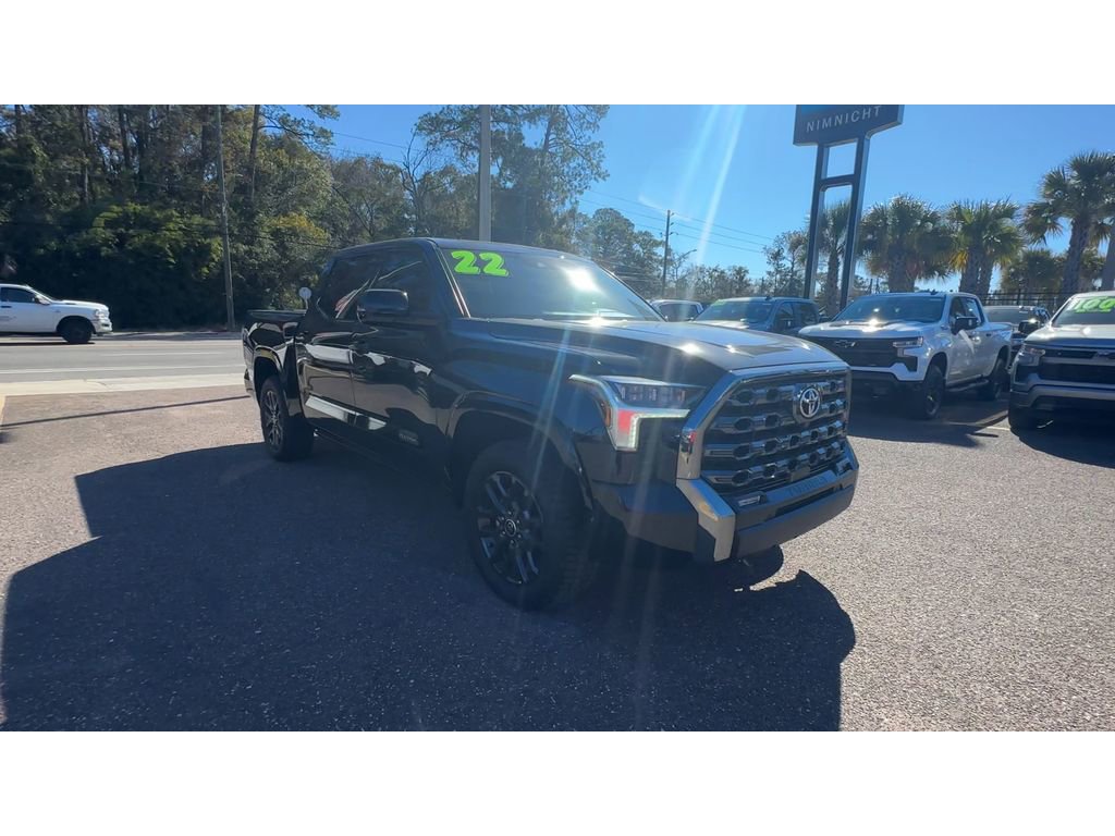 Used 2022 Toyota Tundra Platinum w/ Advanced Package image 4