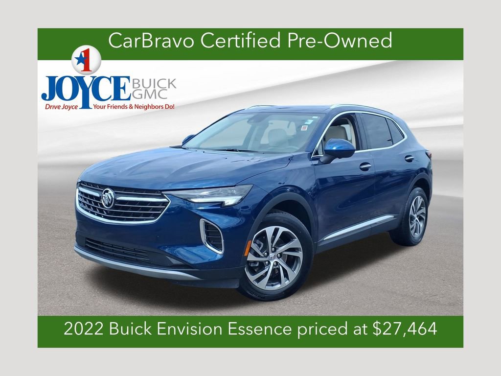 Certified 2022 Buick Envision Essence w/ Technology Package I