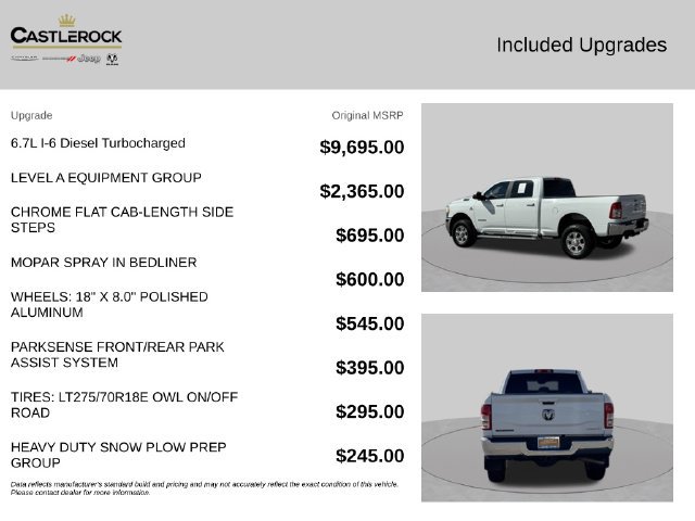 Certified 2022 RAM 2500 Big Horn w/ Level A Equipment Group AWD/4WD image 6