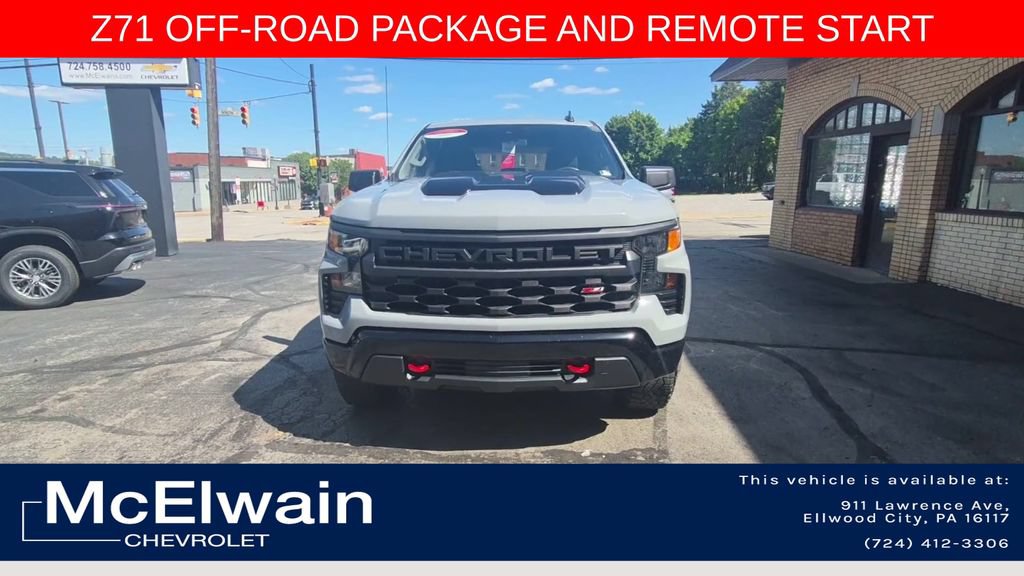 Used 2024 Chevrolet Silverado 1500 Custom Trail Boss AWD/4WD image 4