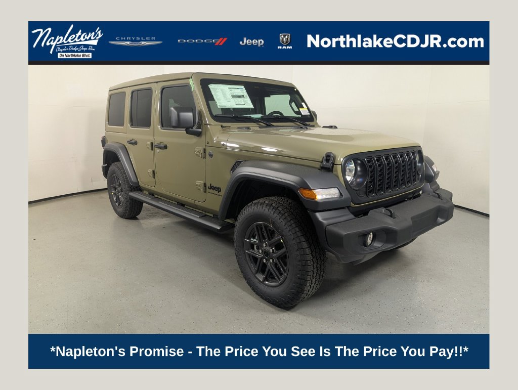 New 2026 Jeep Wrangler Unlimited Sport AWD/4WD image 1