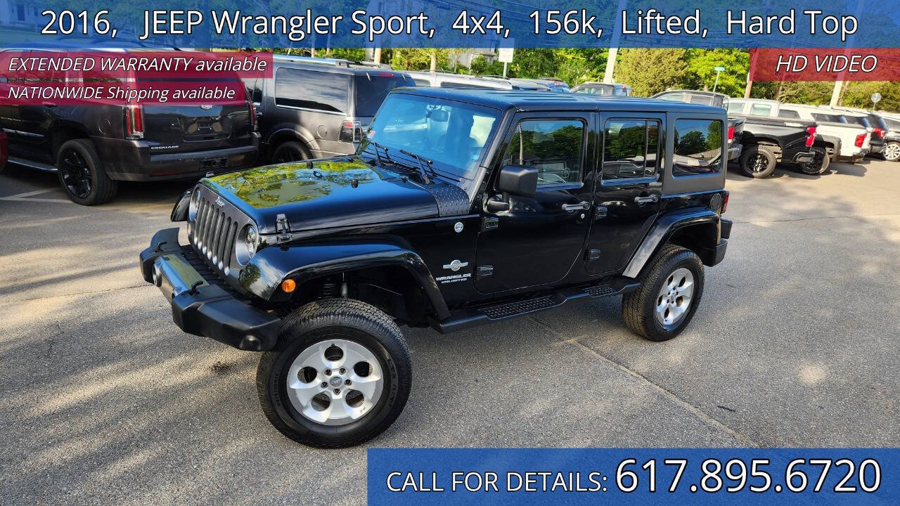 Used 2014 Jeep Wrangler Unlimited Sport AWD/4WD video 1
