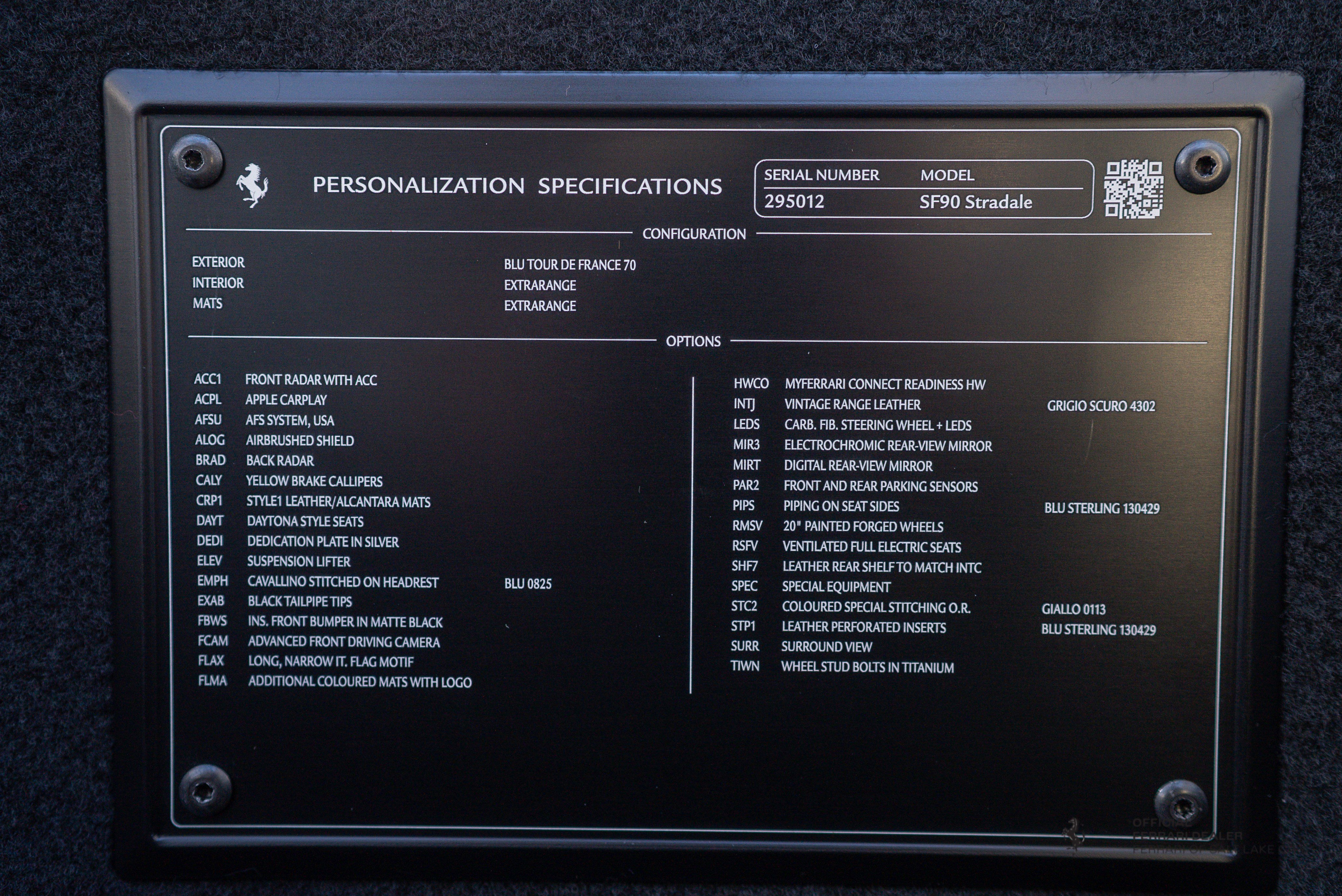 Certified 2023 Ferrari SF90 Stradale image 10
