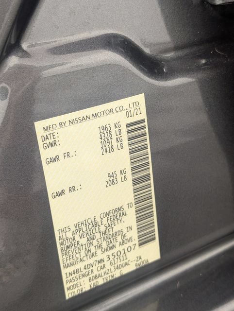 Used 2021 Nissan Altima 2.5 SV w/ SV Premium Package FWD image 32