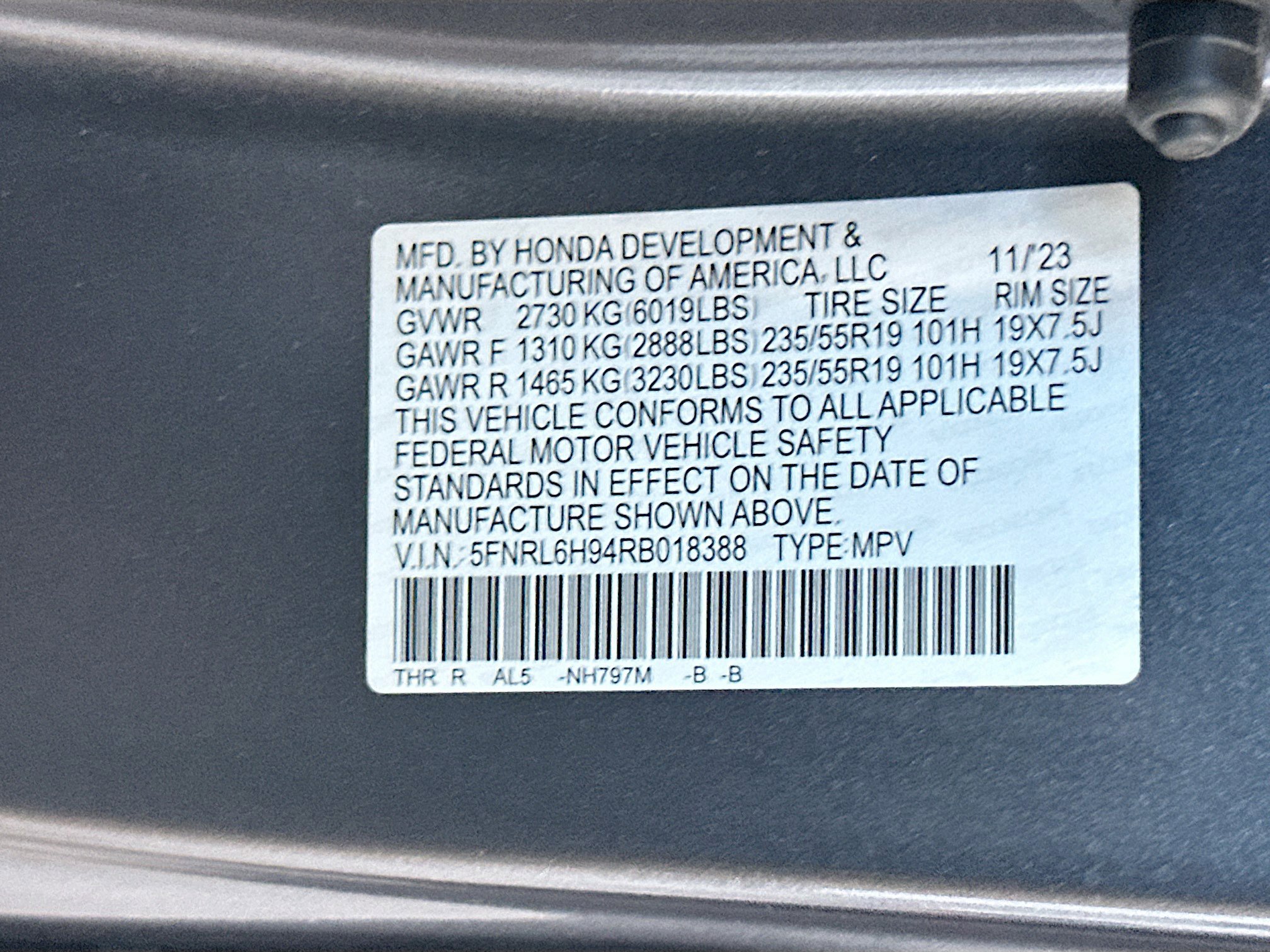 Used 2024 Honda Odyssey Elite image 38