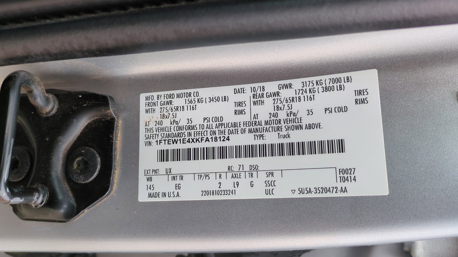 Used 2019 Ford F150 Lariat w/ Max Trailer Tow Package image 35