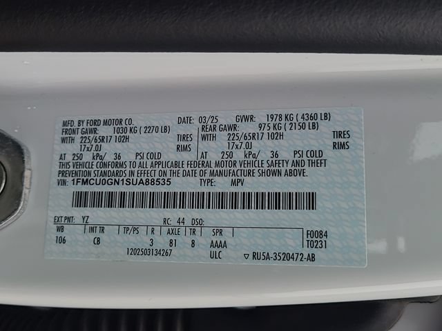Used 2025 Ford Escape Active FWD image 32