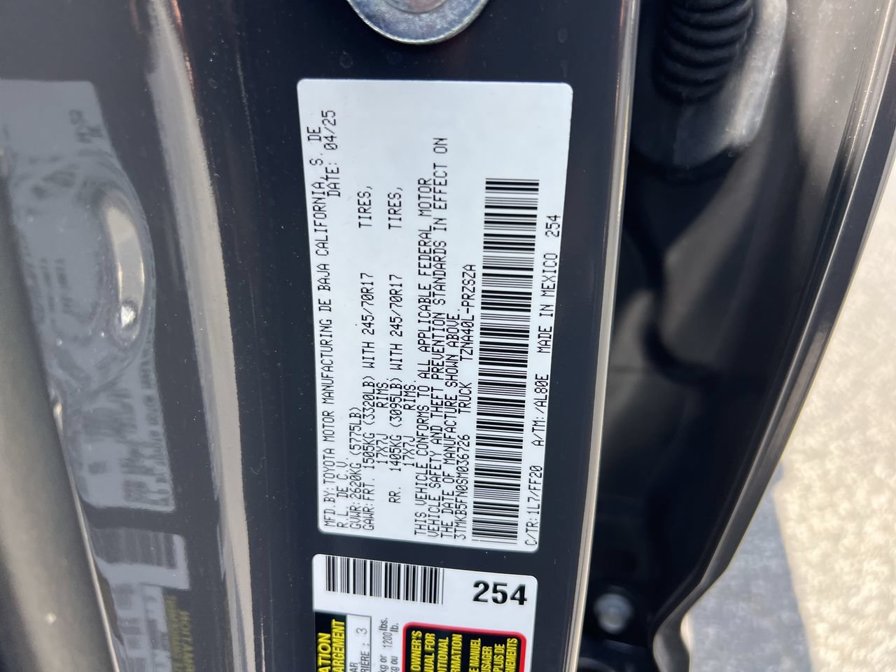 Used 2025 Toyota Tacoma SR5 RWD image 36