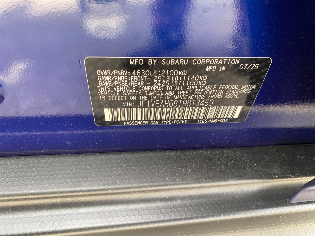 New 2026 Subaru WRX Premium AWD/4WD image 26