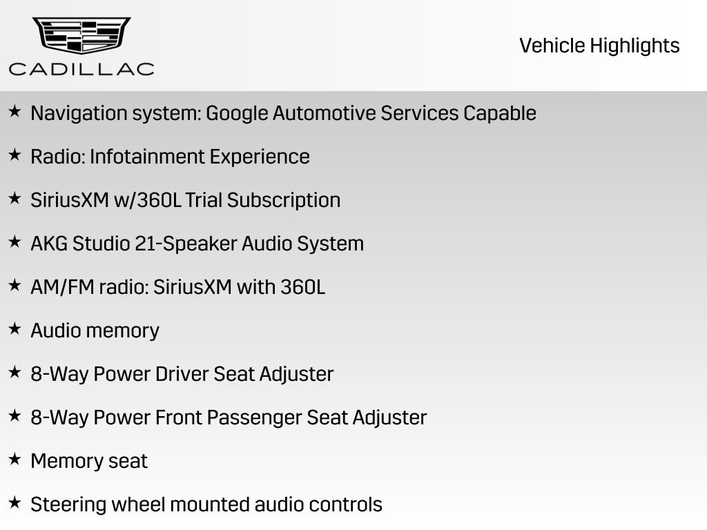 New 2025 Cadillac Escalade IQ Sport 1 image 11