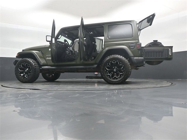 Used 2021 Jeep Wrangler Unlimited Sahara w/ Uconnect 4C Nav & Sound Group image 53