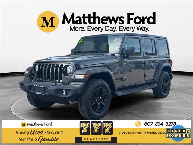 Used 2021 Jeep Wrangler Unlimited Sport