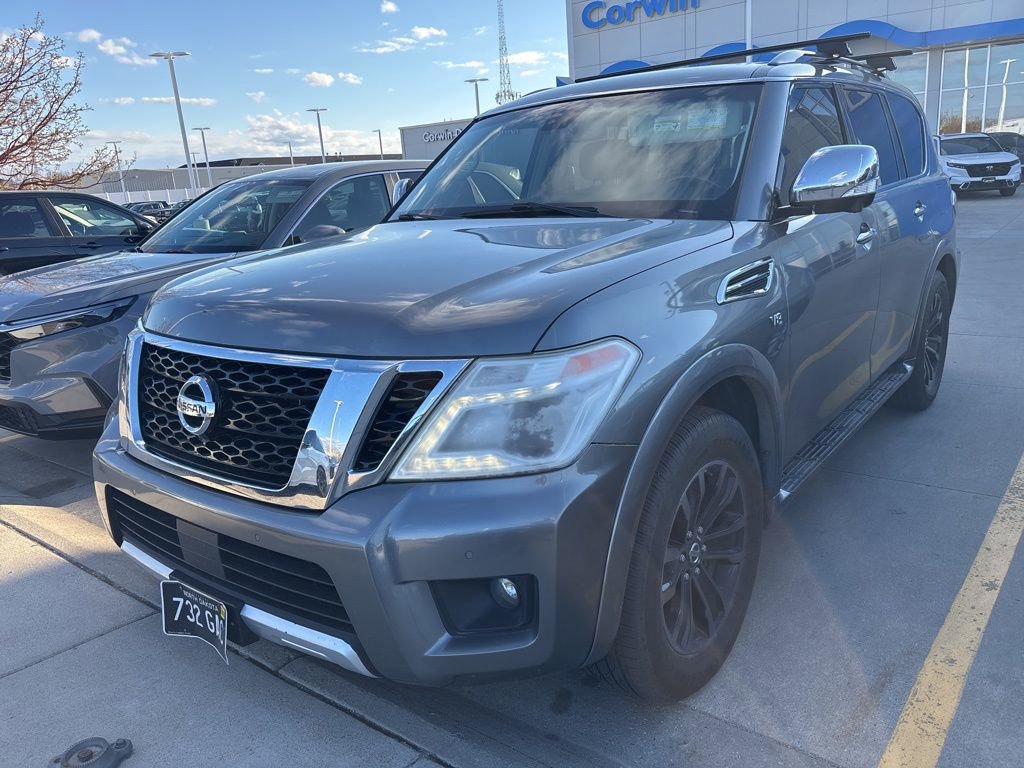 Used 2017 Nissan Armada Platinum w/ Captain Seat Package AWD/4WD image 7
