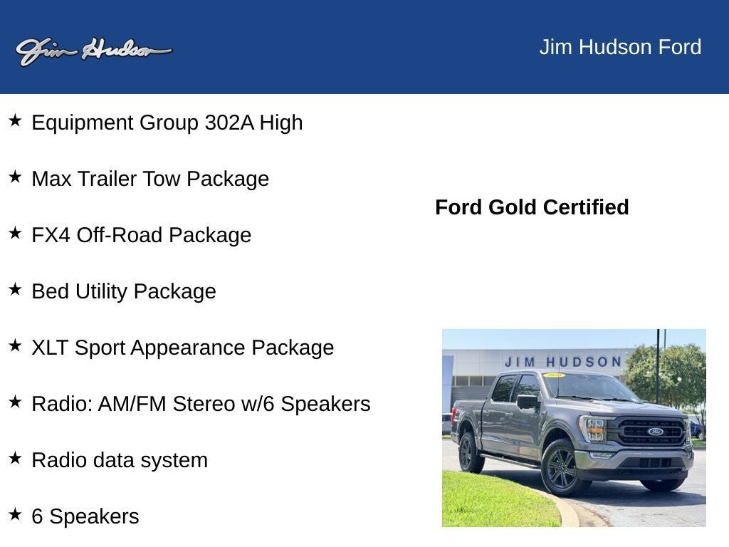 Certified 2023 Ford F150 XLT w/ Equipment Group 302A High AWD/4WD image 12
