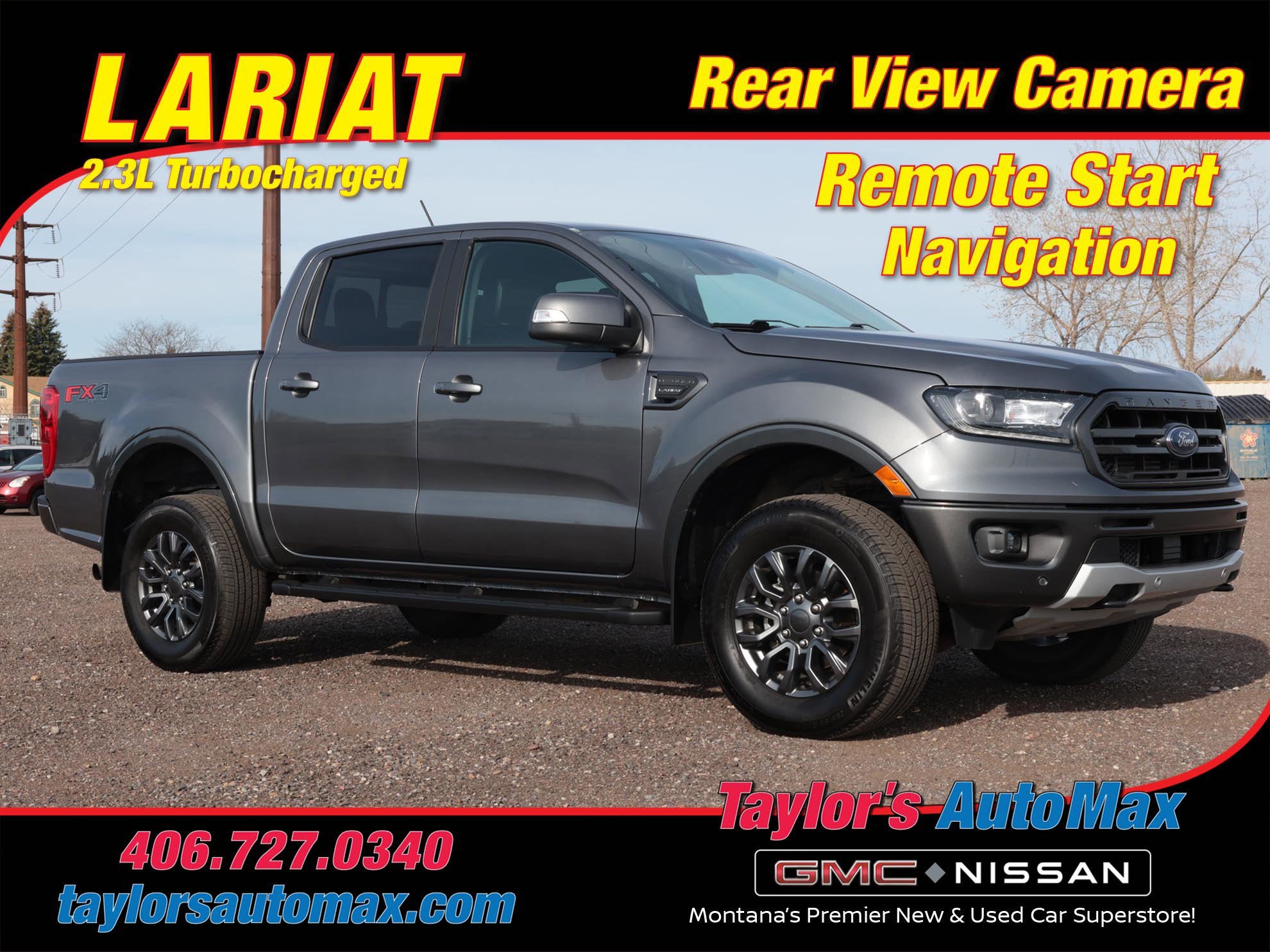Used 2021 Ford Ranger Lariat w/ Equipment Group 501A High AWD/4WD image 1
