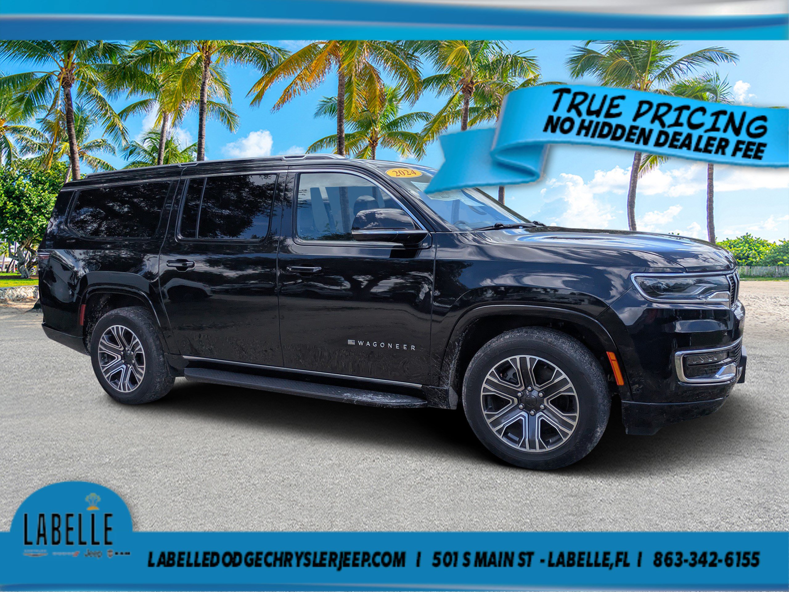 Used 2024 Jeep Wagoneer L Series II w/ Flexible Seating Group AWD/4WD image 1