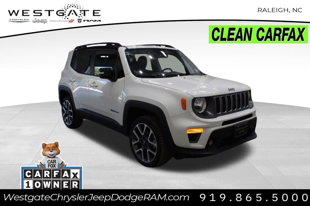 Used 2022 Jeep Renegade Limited w/ Sun, Sound & Wheels Group