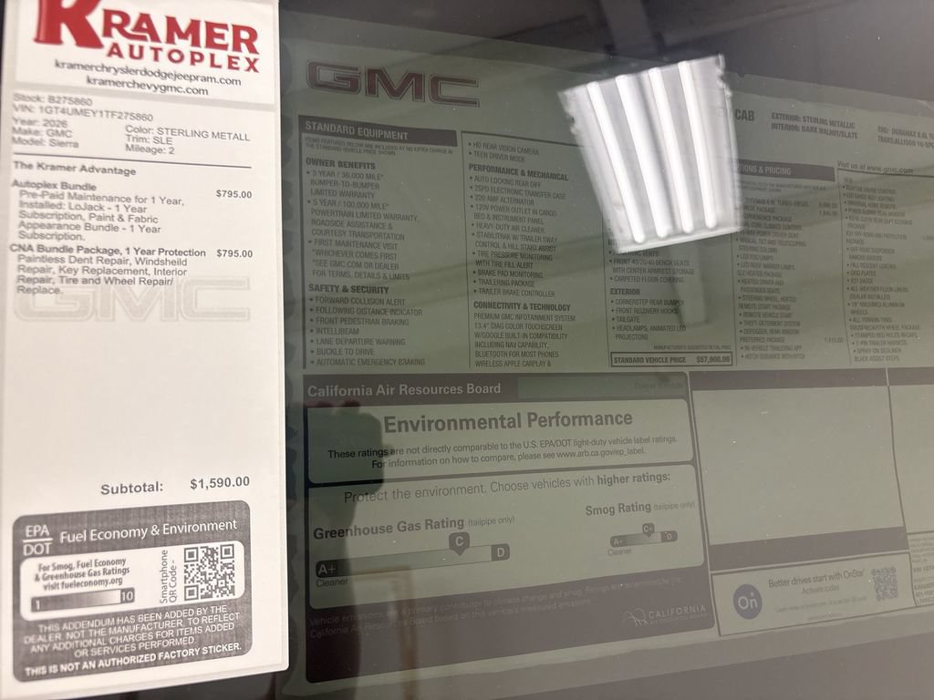 New 2026 GMC Sierra 2500 SLE w/ SLE Value Package; AWD/4WD image 35