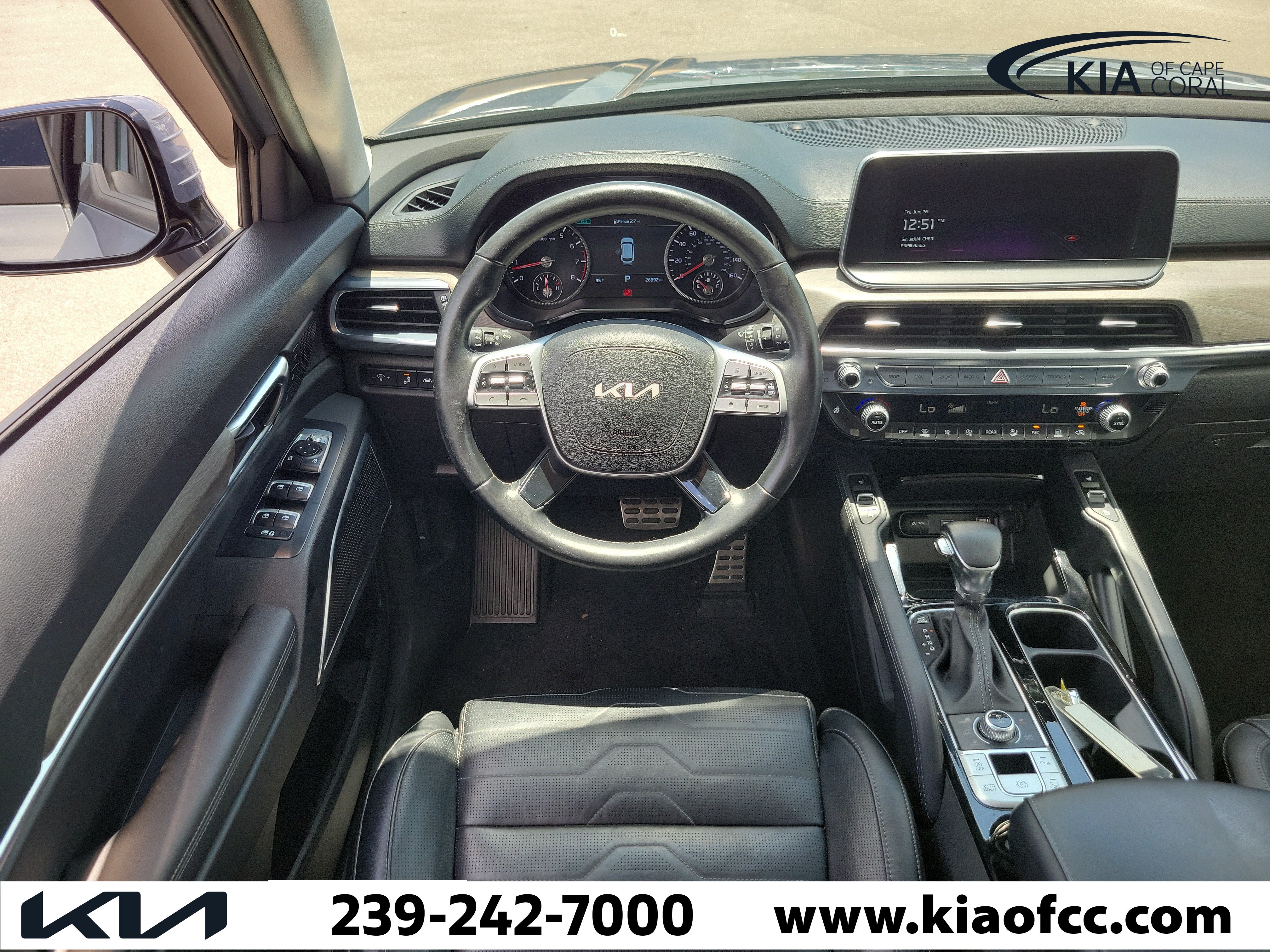 Certified 2022 Kia Telluride SX w/ SX Prestige Package AWD/4WD image 17