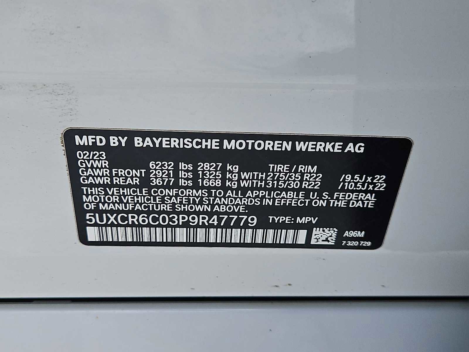 Certified 2023 BMW X5 xDrive40i w/ M Sport Package image 41