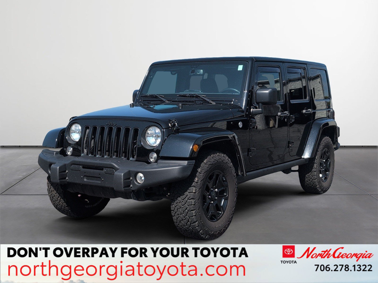 Used 2016 Jeep Wrangler Unlimited Sahara