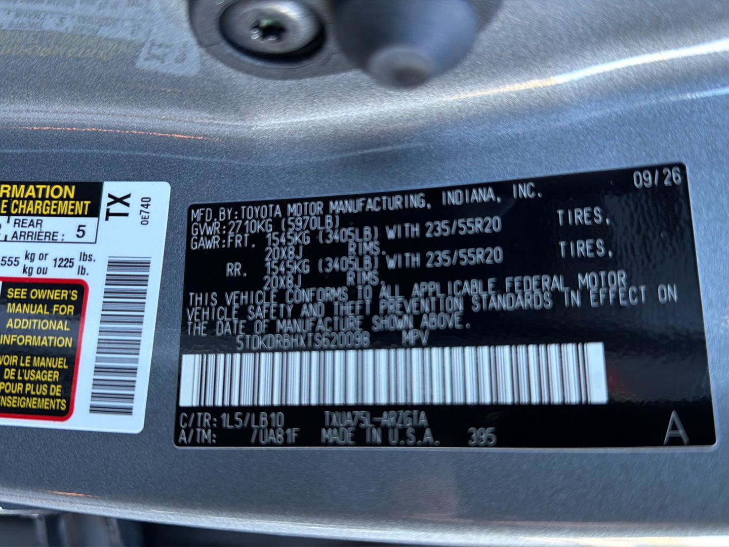 New 2026 Toyota Highlander Limited AWD/4WD image 37