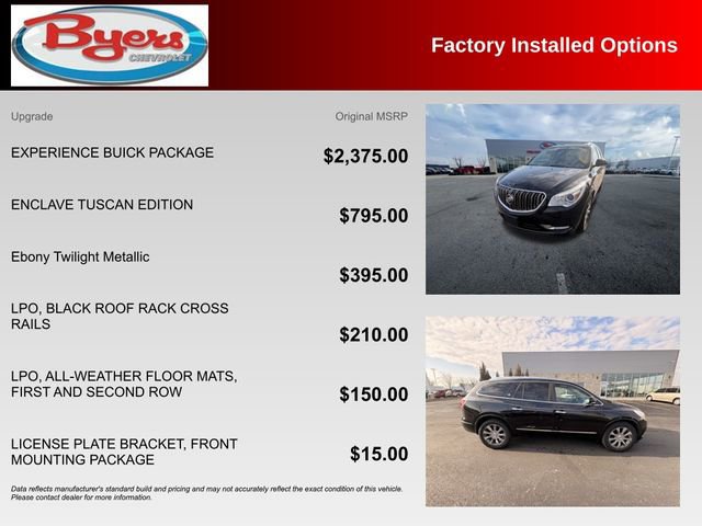 Used 2016 Buick Enclave Premium w/ Experience Buick Package image 10