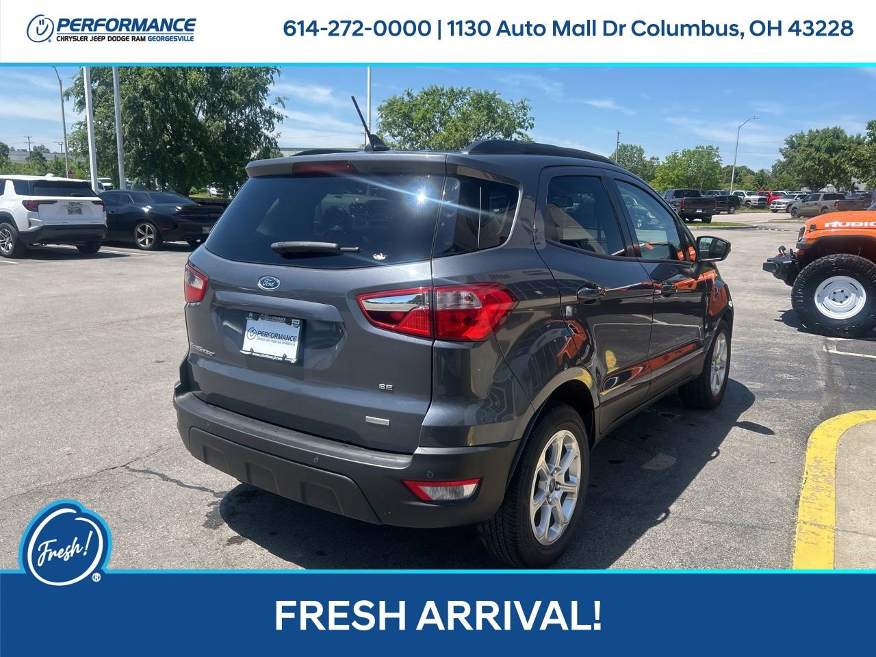 Used 2020 Ford EcoSport SE w/ SE Convenience Package FWD image 6
