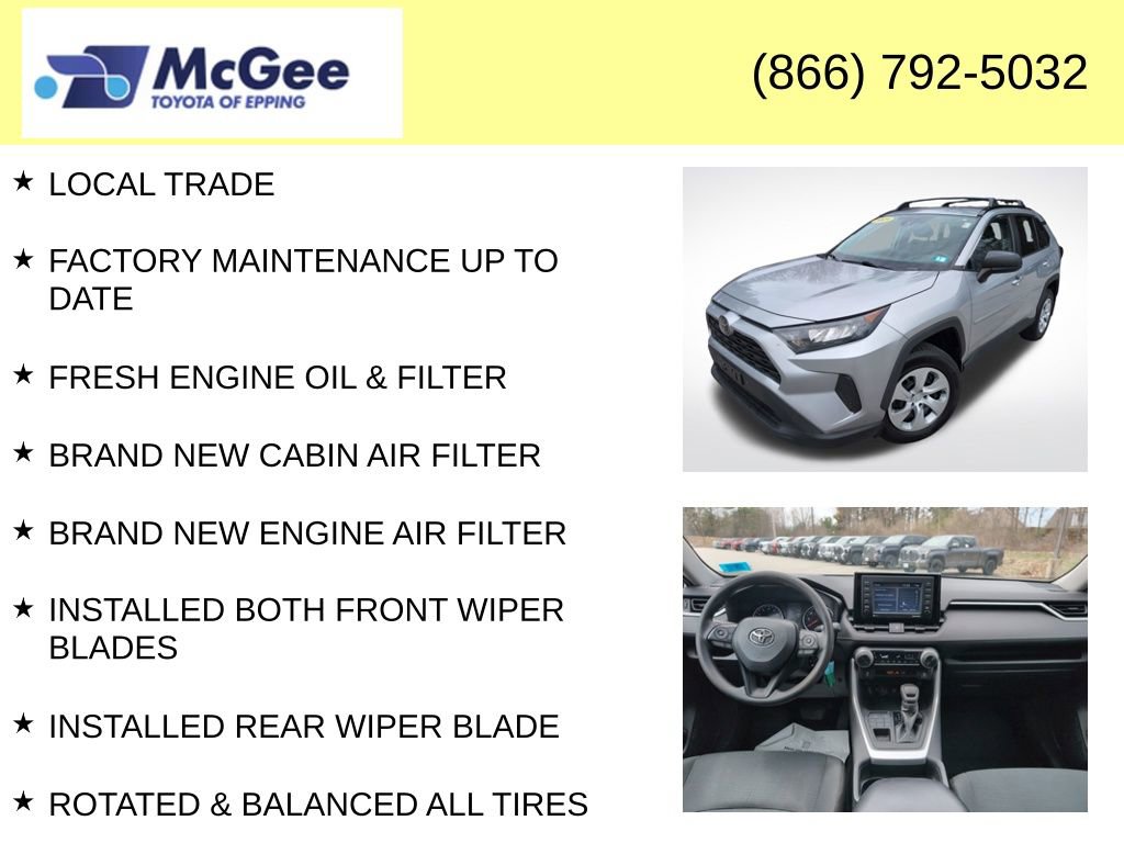 Certified 2021 Toyota RAV4 LE w/ Carpet Mat Package (TMS) AWD/4WD image 8