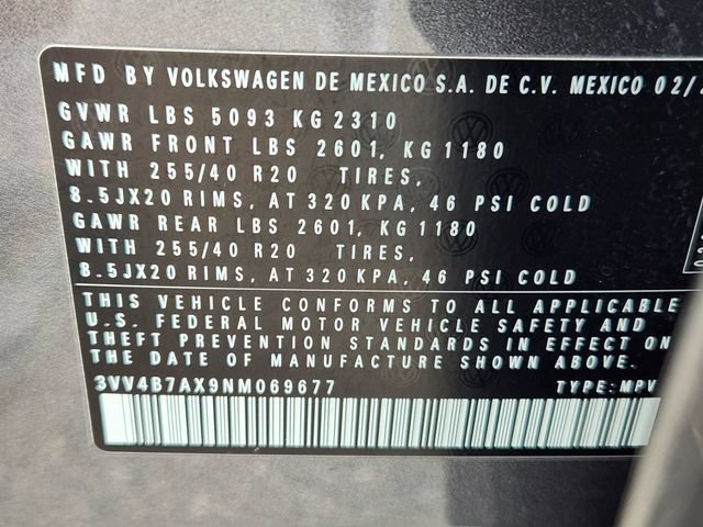 Used 2022 Volkswagen Tiguan SEL R-Line AWD/4WD image 26