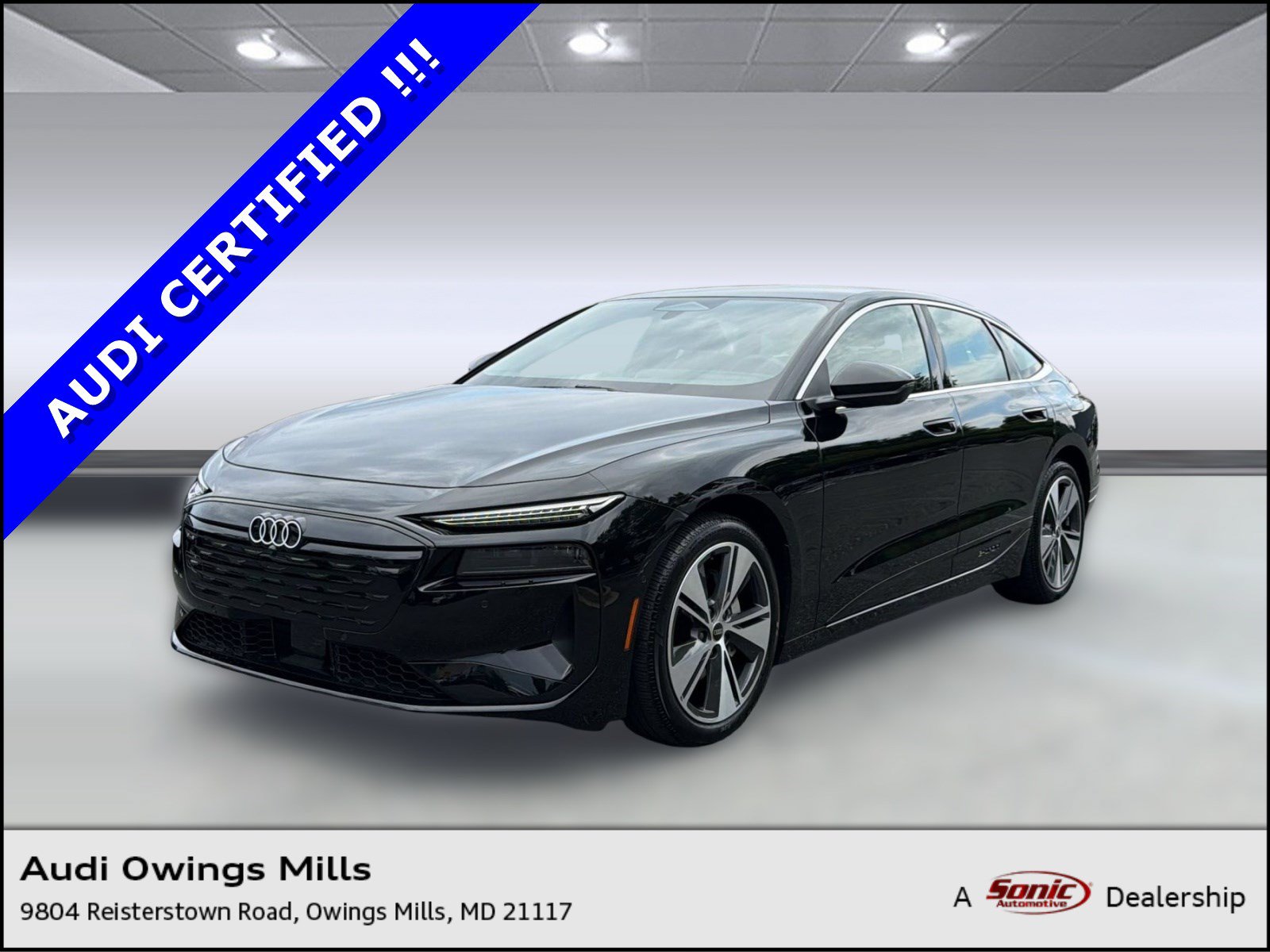 Certified 2025 Audi A6 e-tron Premium Plus w/ Premium Plus