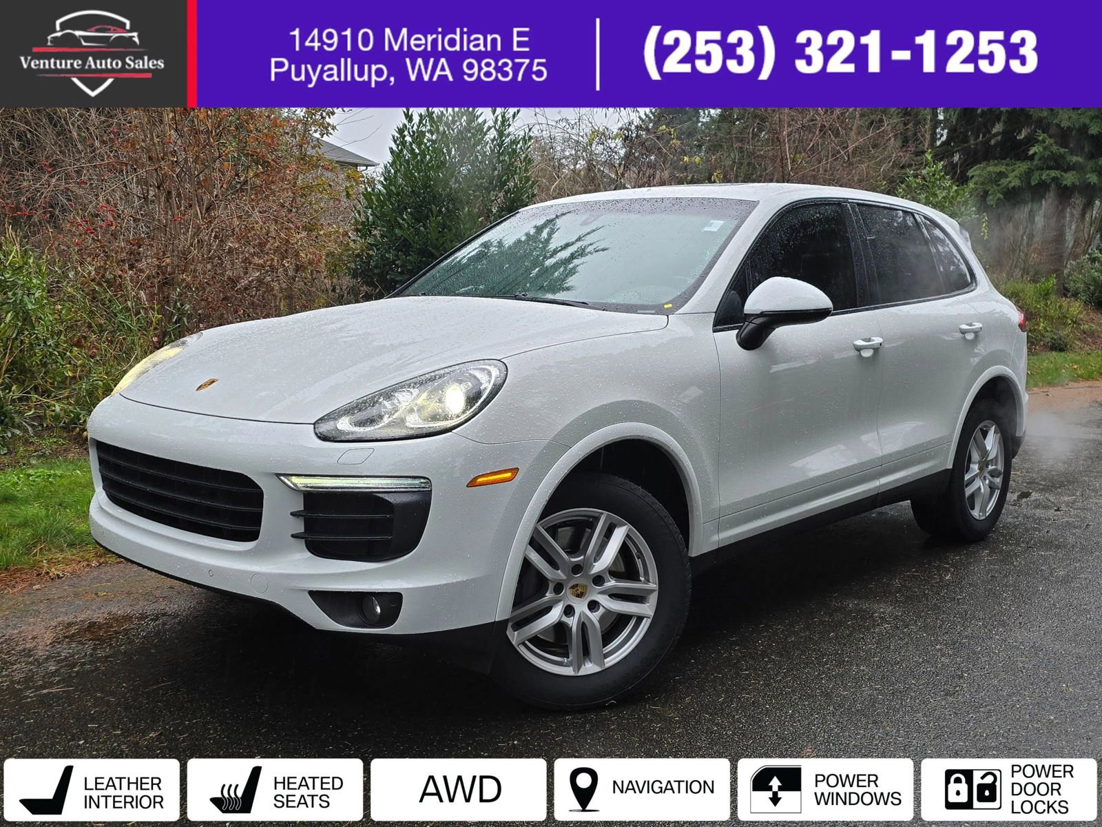 Used 2017 Porsche Cayenne Platinum Edition image 1