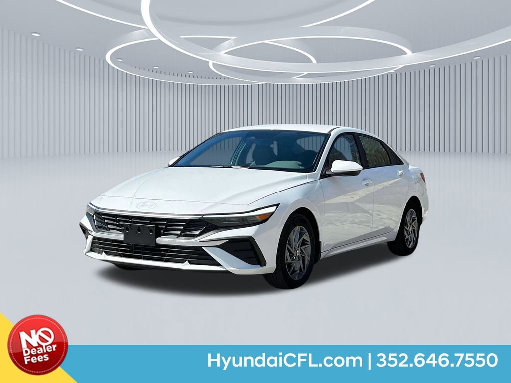 New 2025 Hyundai Elantra Blue
