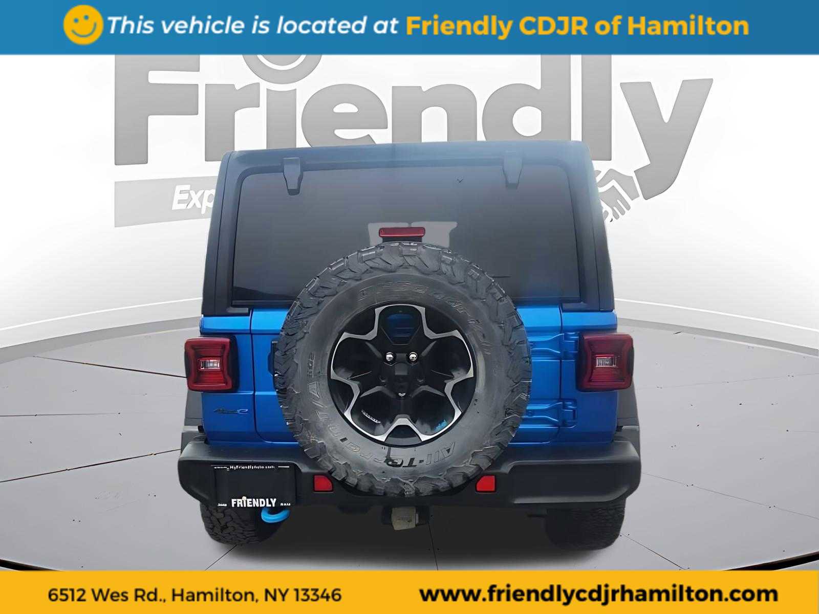 Used 2021 Jeep Wrangler Unlimited Rubicon 4xe w/ Cold Weather Group image 6