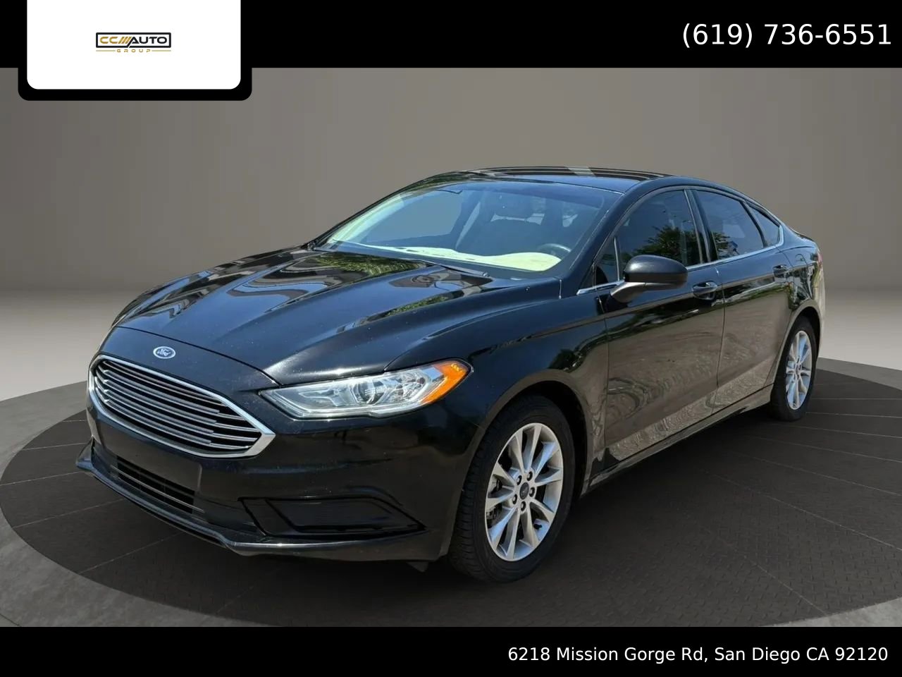 Used 2017 Ford Fusion SE FWD image 1