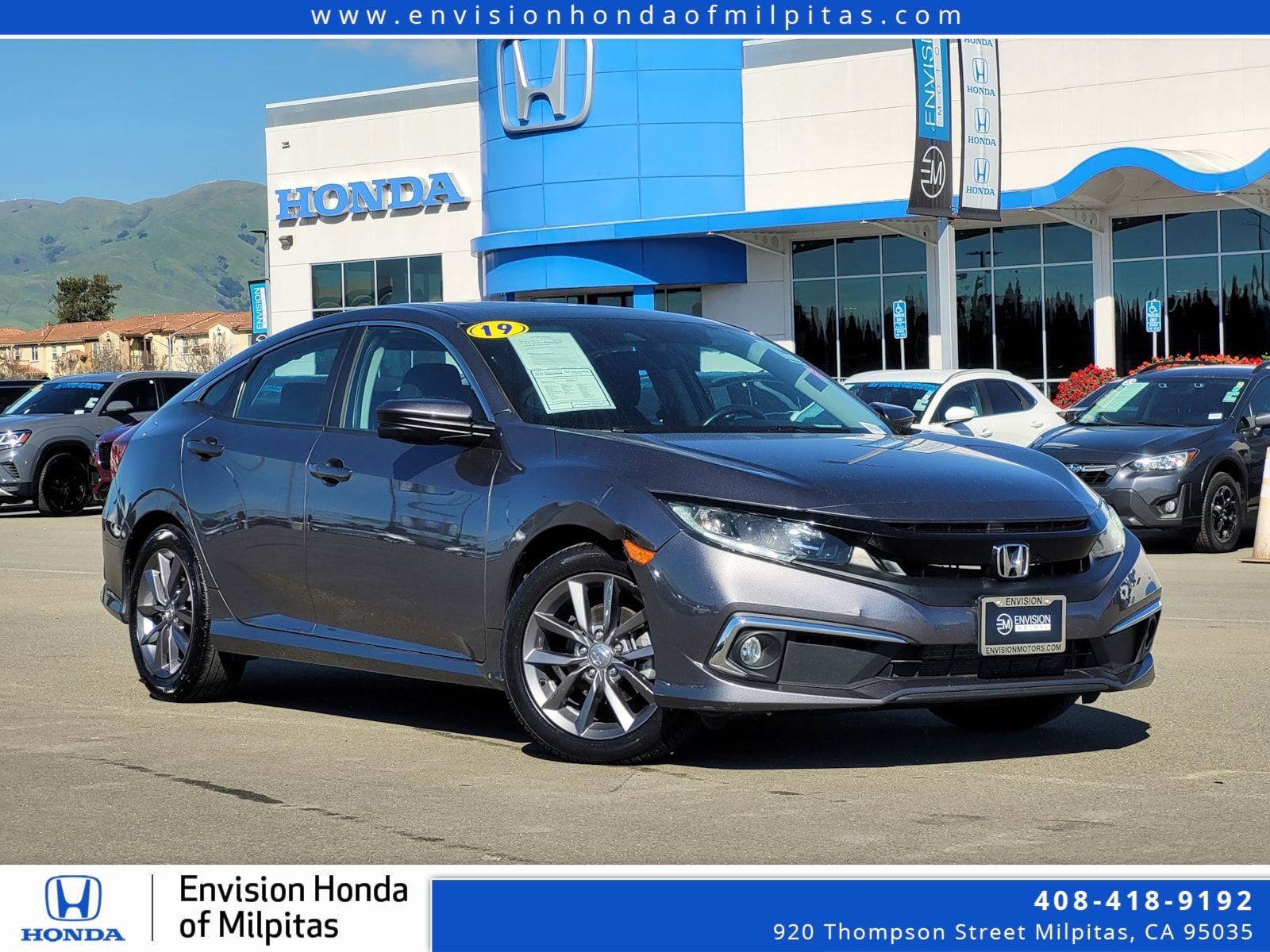 Used 2019 Honda Civic EX